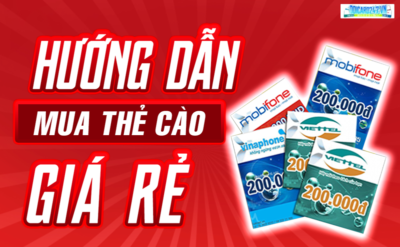 HƯỚNG DẪN MUA CARD TỰ ĐỘNG